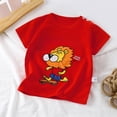thumbnail image 2 of YEPGAR Toddler Boy Girl Short Sleeve T Shirts Casual Tops Tee Shirt (Grey, 18-24 Months), 2 of 6