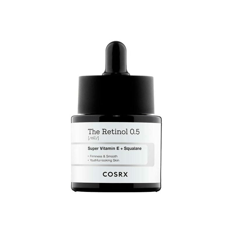 COSRX The Retinol 0.5 Oil 20ml, Contains 0.5% pure retinol for potent anti-aging