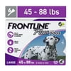 Frontline Plus Flea and Tick Treatment for Large Dogs, 6 Doses