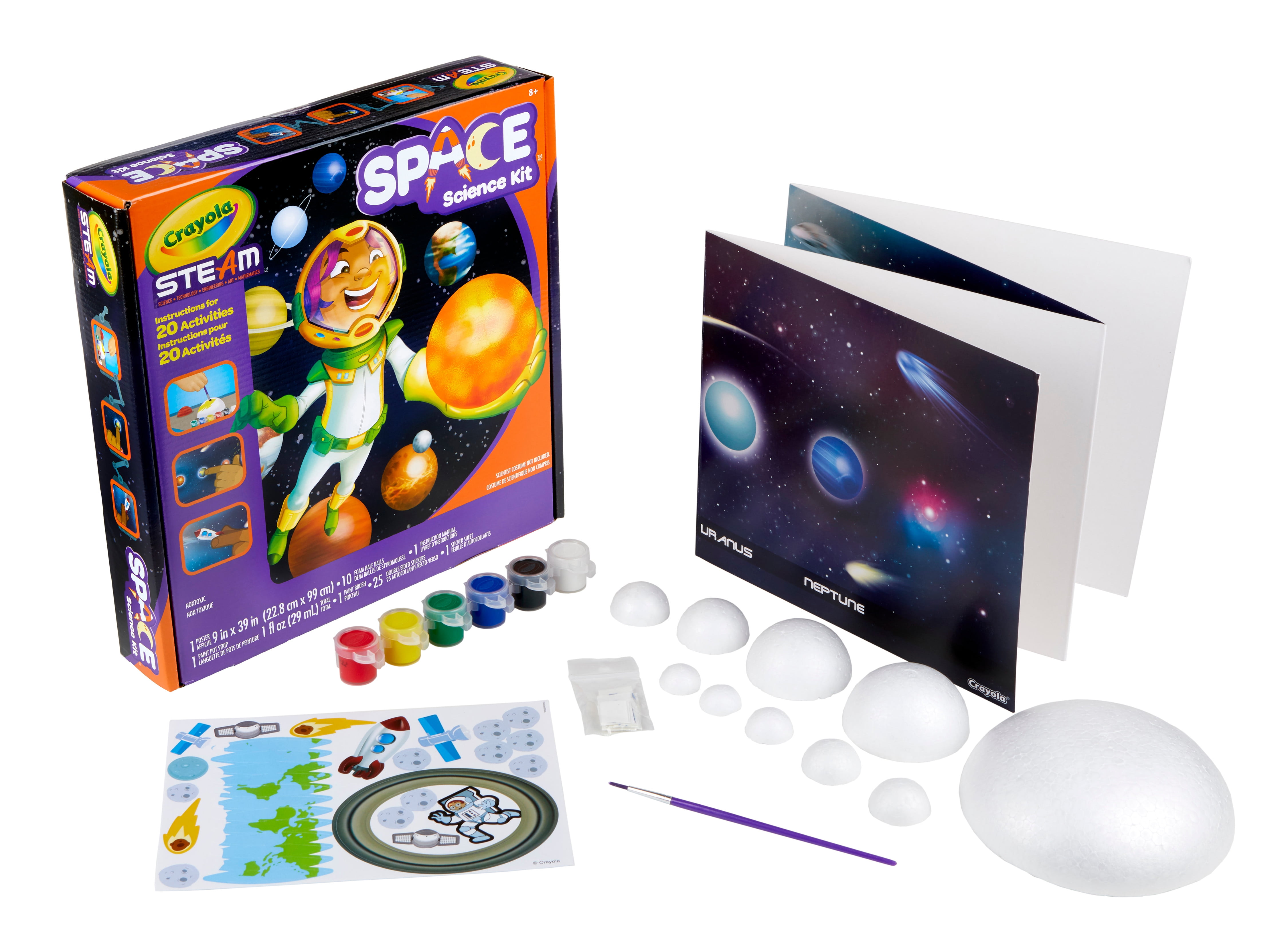 Crayola STEAM Liquid Science Kit - Best Arts & Crafts for Ages 8
