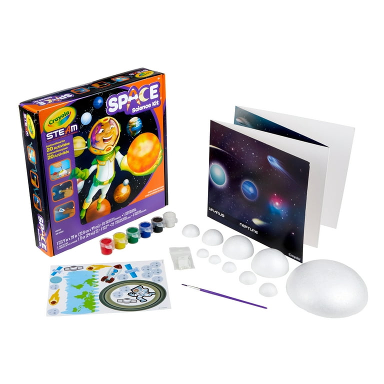 Crayola STEAM Solar System Science Kit, Educational Toy, Gift for