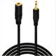 thumbnail image 5 of Cable de Extensión Mono de 3,5 mm, Conector Mini de Audio de 3,5 mm y 1/8 de Pulgada, Cable de Cobre Macho y Hembra., 5 of 5