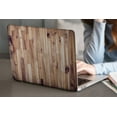 thumbnail image 3 of KSK KAISHEK Hard Case Cover Only for New MacBook Air 13 inchs 2022/2021/2020/2019/2018 A2337 m1 A2179 A1932 + Black Keyboard Cover, Wood grain 14_1, 3 of 5