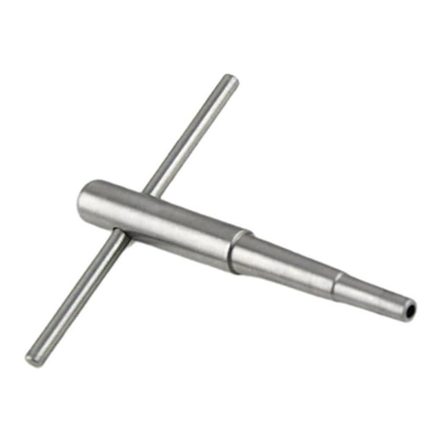 bedienty Ratchet Tap Wrench Steel Tapping Ratchet Hand Tool for Trombone Trumpet 1cm 1cm
