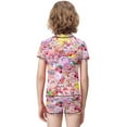 thumbnail image 3 of Kirby Boys Two Piece Rash Guard Swimsuits Kids Short Sleeve Swimwear Sets Bathing Suit, 3 of 7