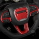 thumbnail image 2 of Sidaley 5 unids/set de decoración de volante de coche de plástico, pegatina decorativa portátil para automóvil con placa perfumada Automoción decorativa y accesorios Sidaley VI015568-00B, 2 of 6