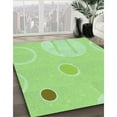 thumbnail image 3 of Ahgly Company Machine Washable Indoor Rectangle Transitional Green Area Rugs, 8' x 10', 3 of 7