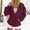 12# Wine, variant on Zip Up Hoodie Women Y2K Sweatshirt Casual Long Sleeve Hoodies Oversized Fall Spring Fleece Jacket with Pockets Royal Blue S