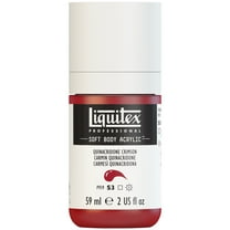 Liquitex Professional Soft Body Acrylic Color, 2 oz., Quinacridone Crimson