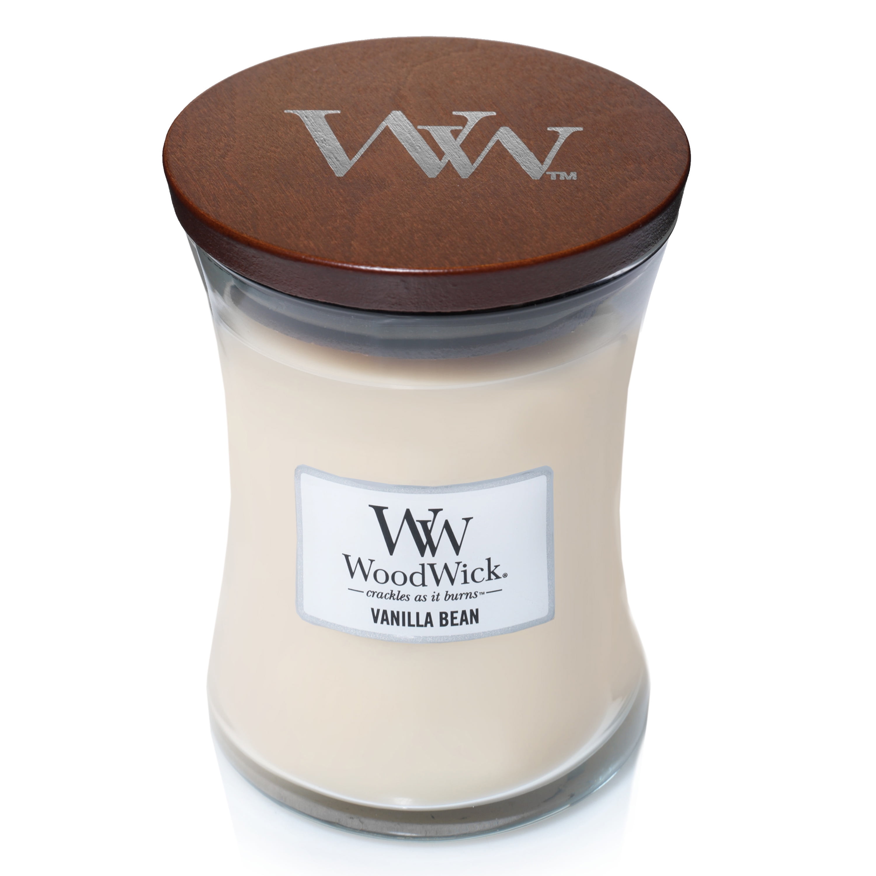 WoodWick Vanilla Bean Medium Hourglass Candle