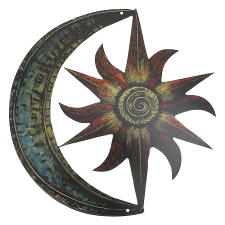 

TOYMYTOY 1pc Moon Star Metal Iron Pendant Adornment Iron Crafts Pendant for Home Decor