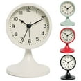thumbnail image 4 of Vintage Alarm Clock High Precision Silent Bedside Night Light Loud Alarm Clock Bedroom Home Office Decor,Red, 4 of 9