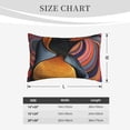 thumbnail image 4 of Honeii Abstract Pattern Penguin Decorative Throw Pillow Case - Elevate Your Couch, Sofa, or Bed with Stylish Home Decor, Perfect Gift Idea-20"x30", 4 of 6