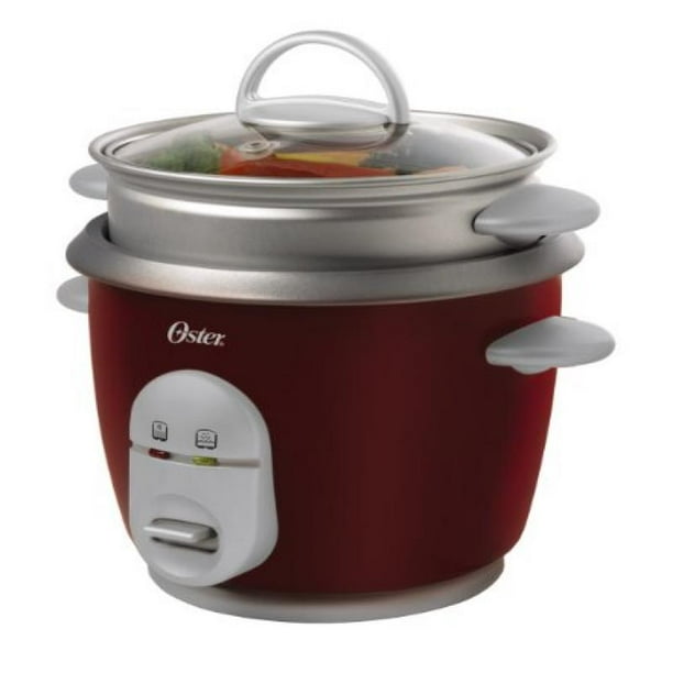 Oster 004722000000 Rice Cooker, 6 Cup, Red