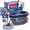 RC + 1 Refill W/Lavender PACS, variant on O-Cedar EasyWring RinseClean Spin Mop & Bucket Floor Cleaning System with 1 Extra Refill (Pack of 1)