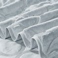 thumbnail image 5 of Home Soft Things 7 Piece Ogee Faux Fur Embroidery Bedspread Set - Bluish Grey - King (102" x 90"), 5 of 9