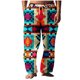 thumbnail image 2 of Pantalones largos para hombre, cintura elástica, transpirables, cómodos, suaves, informales, de playa, de poliéster., 2 of 5