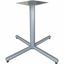 Lorell LLR61640 30 x 45 in. Hospitality Conference Lobby Bases & Tops - X-Base - Silver