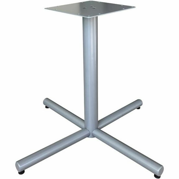 Lorell LLR61640 30 x 45 in. Hospitality Conference Lobby Bases & Tops - X-Base - Silver