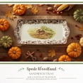 thumbnail image 2 of Pimpernel Spode Woodland Collection Sandwich Tray, 13 Inch Serving Platter for Crudité, Appetizers, Desserts and Sandwiches, Made of Fine Porcelain, 2 of 7