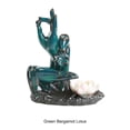 thumbnail image 4 of Transemion 1/2/3 Self-Care Routine Home Ceramic Backflow Incense Cone Holder Burner Lines Are Simple Ceramics Green Bergamot Lotus 1 Pc, 4 of 6