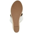thumbnail image 5 of Journee Womens Shanni Wedge Heel Espadrille Sandals, 5 of 10