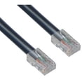 thumbnail image 1 of Cat5e Black Ethernet Patch Cable  Bootless  14 foot, 1 of 1
