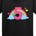 thumbnail image 4 of Inktastic 5th Birthday Rainbow Youth T-Shirt, 4 of 5