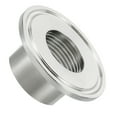 thumbnail image 4 of 2 Inch TC Tri Clamps Adaptor, Tri-Clover Fittings to NPT 3/4" Female Thread Adaptor 304 Stainless Steel, 50.5mm, 4 of 5
