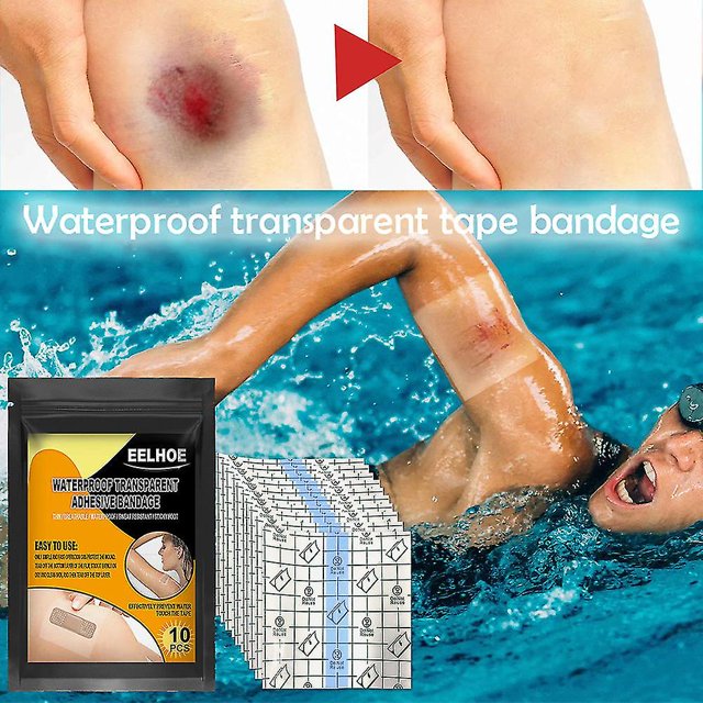 100pcs Transparent Film Dressing Waterproof Wound Bandage Adhesive Patches Wound Care
