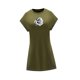 thumbnail image 4 of Vestido corto de verano para mujer, vestido clásico de primavera con cuello redondo para el trabajo de vacaciones en la playa XL, 4 of 7