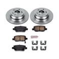 thumbnail image 3 of Power Stop Rear Stock Replacement Brake Pad and Rotor Kit KOE4605 Fits 2005 Acura RL, 3 of 8