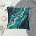 thumbnail image 2 of Fenyluxe Marbled Surface Abstract Painting Pillow Cases with Zipper Home Decor for Living Room Bedroom Bed Cushion Outdoor Aesthetic Decorative 1PC 12x12in, 2 of 5