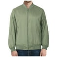 thumbnail image 2 of Mens Jackets Lightweight Slim Fit Windbreaker Softshell Wind, 2 of 2