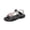 Black, variant on Princess Girls Sandals Glitter Jelly Sandals Butterfly Decor Summer Footwear Black 2.5-3 Years