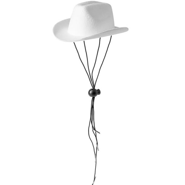 Adjustable Stap Puppies Cowboy Cow Hat for Western Costume Holiday