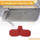 thumbnail image 3 of Clip para gafas de sol de coche Unique Bargains, magnético, universal, soporte para gafas de sol en el parasol, color rojo, 3 of 7