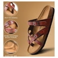 thumbnail image 4 of Aerothotic Women's Celestis Soft Footbed Strappy Slide Sandals, 4 of 9