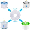 thumbnail image 1 of Activated Carbon Filter Element For Pet Water Dispenser Coconut Shell Ion Resin Filter Cotton For Cat Dog Water Fountain Filters, 1 of 7