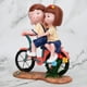 thumbnail image 5 of Dekaim Adorno Resina Bicicleta Pareja Forma Artesanía Decoración del Hogar Matrimonio Regalo De Cumpleaños, 5 of 5