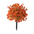 thumbnail image 4 of Estaca de jardín de flores artificiales Estaca de jardín artificial Accesorios de jardín de hadas Rojo, 4 of 9