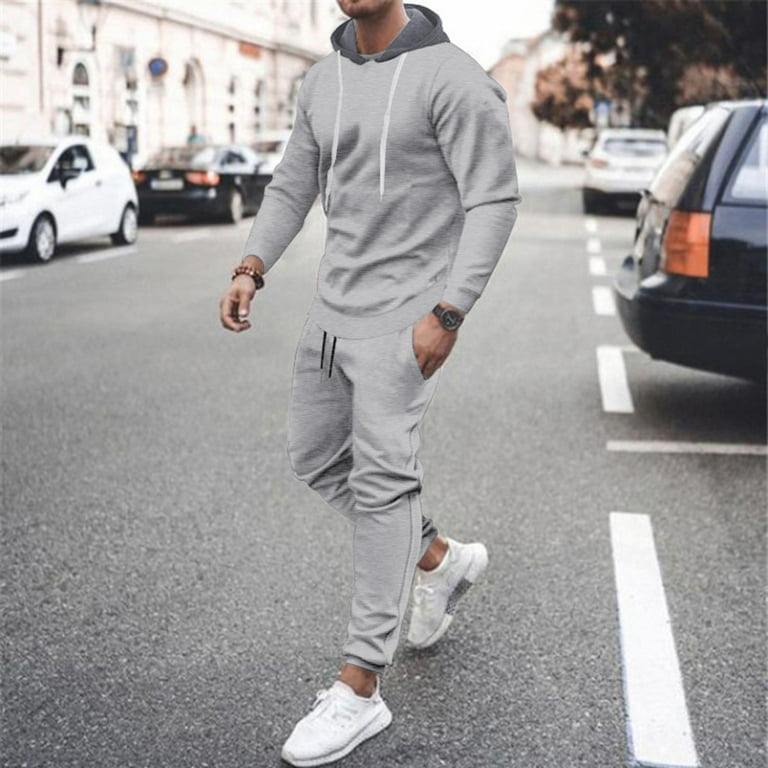 Mens polo deals jogger set