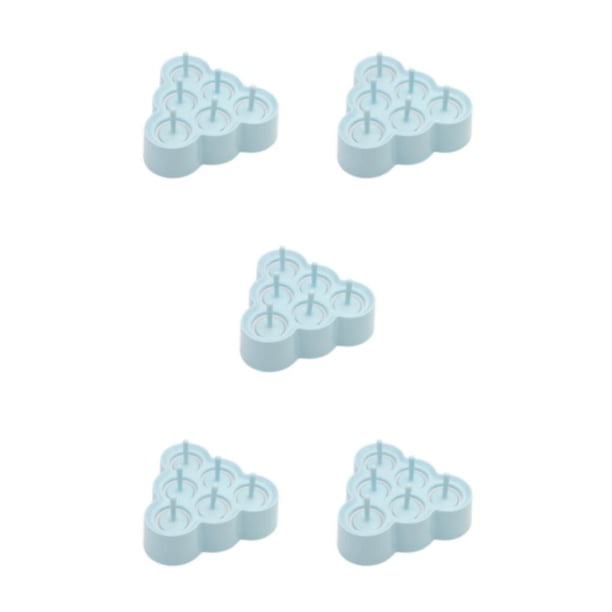 Yuarrent Bandejas de cubitos de hielo elegantes y convenientes para bebidas sin esfuerzo, jugo de naranja, moldes de cubitos de hielo, bandejas, Type2 NO2