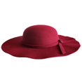 thumbnail image 1 of Chapeau à Large Dôme en Laine Casual pour Femmes, 1 of 2