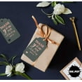 thumbnail image 4 of Inkdotpot Rose Gold Foil Paper Hang Tags ThankYou For Celebrating With Us Bridal Shower-Baby Shower-Retirement-Wedding-Birthday Favor Tags 50 Pack, 4 of 6