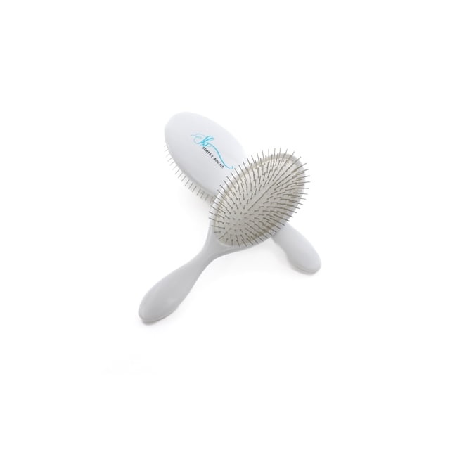 Cepillo desenredante de lujo – Cerdas de metal premium para uso húmedo/seco, extensión de cabello y peluca segura – Masajea suavemente el cuero cabelludo para un cabello suave y brillante para mujeres