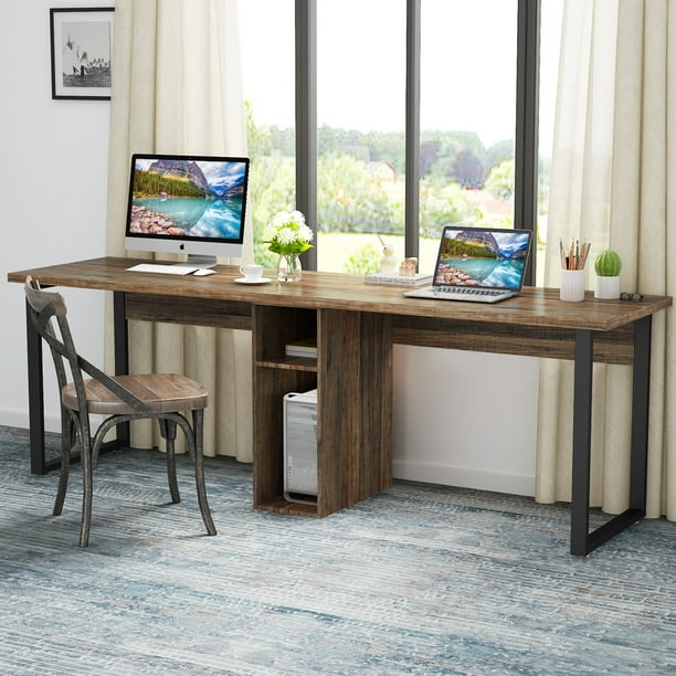 Tribesigns 78 Inches Computer Desk Extra Large Two Person Office Tribesigns 78 Inches Computer Desk