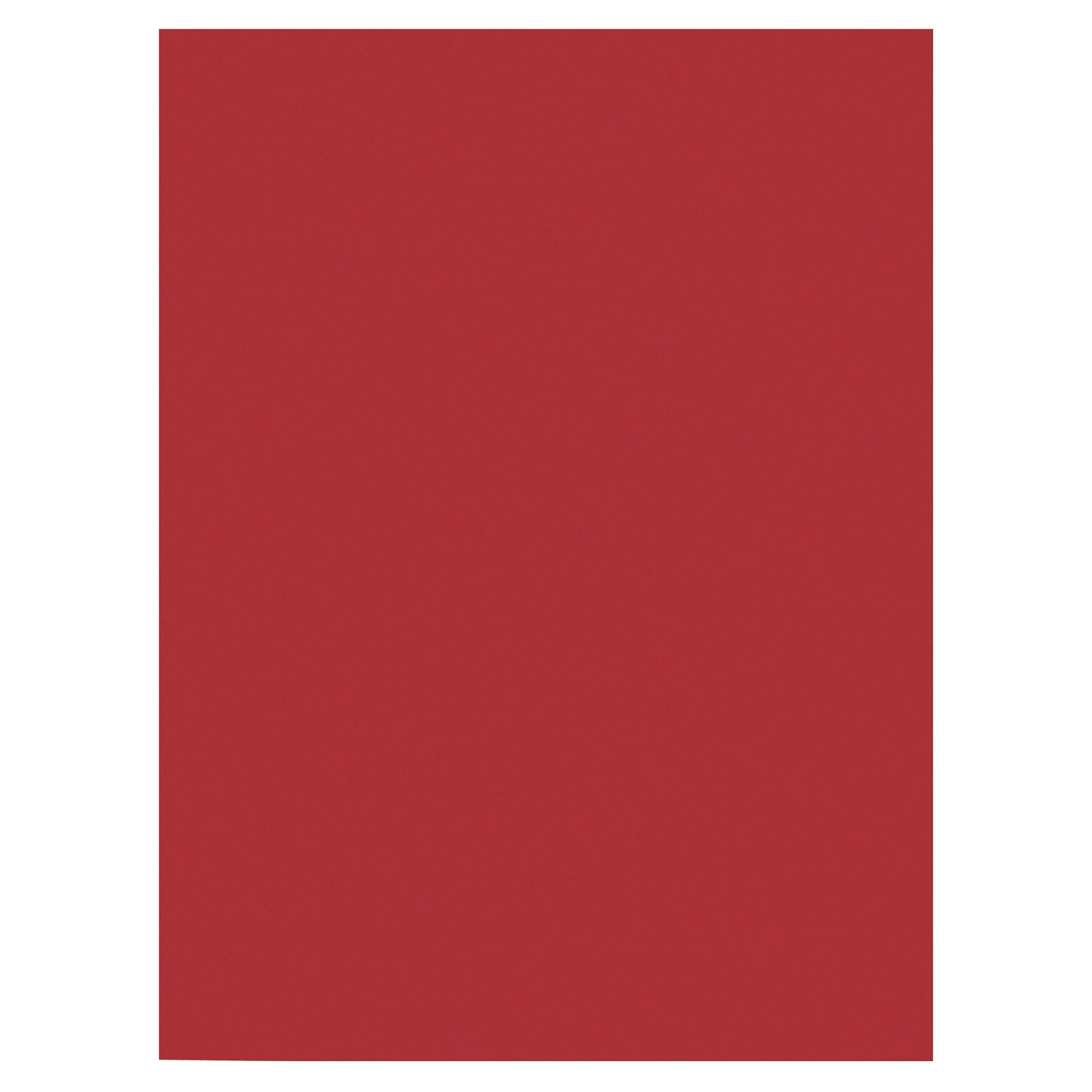 Prang Construction Paper, Medium Weight, Holiday Red, 9" x 12", 50 Sheets Per Pack, 10 Packs