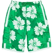 Sand 'n' Sun - Boy's Hawaiian Style Swim Trunks