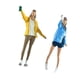thumbnail image 4 of 2x 1/64 Figuras De Mujer Vestida Casualmente Para Accesorios De Escena En Miniatura, 4 of 8